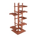 Leisure Season 6-Tier Wooden Pedestal Plant Stand (PS6116)