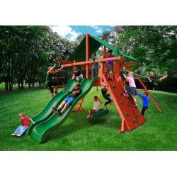 Gorilla Sun Valley Extreme Cedar Wood Swing Set Kit - Redwood (01-0041-1)