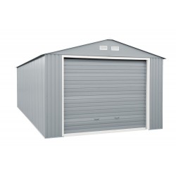 DuraMax 12x20 Imperial Steel Storage Garage Kit - Light Gray (50952)
