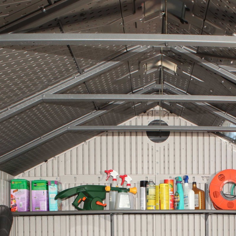 Lifetime 10' x 8' Garden Shed Kit - Double Doors (60001)