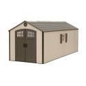 Lifetime Sheds 8x20 Plastic Storage Shed w/ 2 Windows (60120)