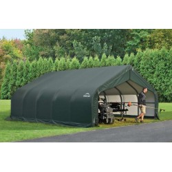 Shelter Logic 18x20x9 Peak Style - Green (80044)