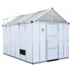 Palram - Canopia Oriana 8x20 Light Deprivation Greenhouse Kit - Silver (HG5320)