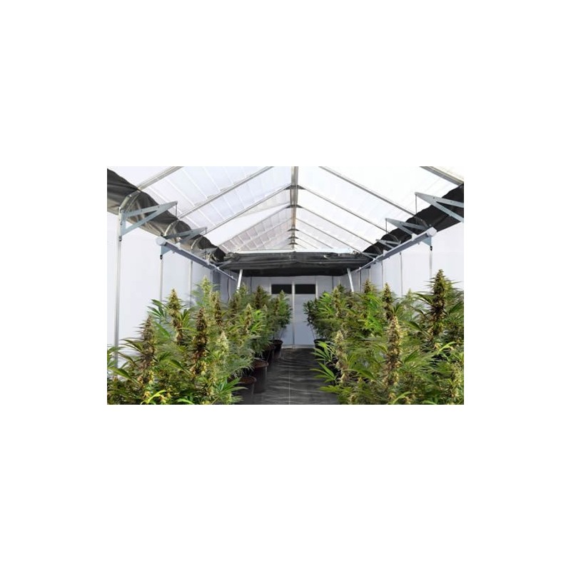 Palram - Canopia Oriana 8x20 Light Deprivation Greenhouse Kit - Silver (HG5320)