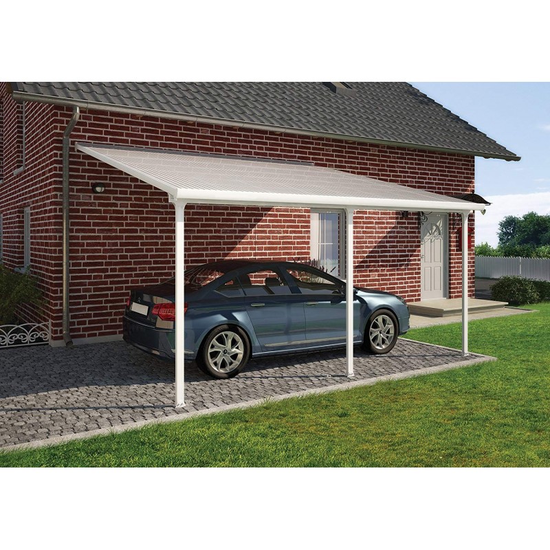 Palram 13x26 Feria Carport Kit - White (HG9141)
