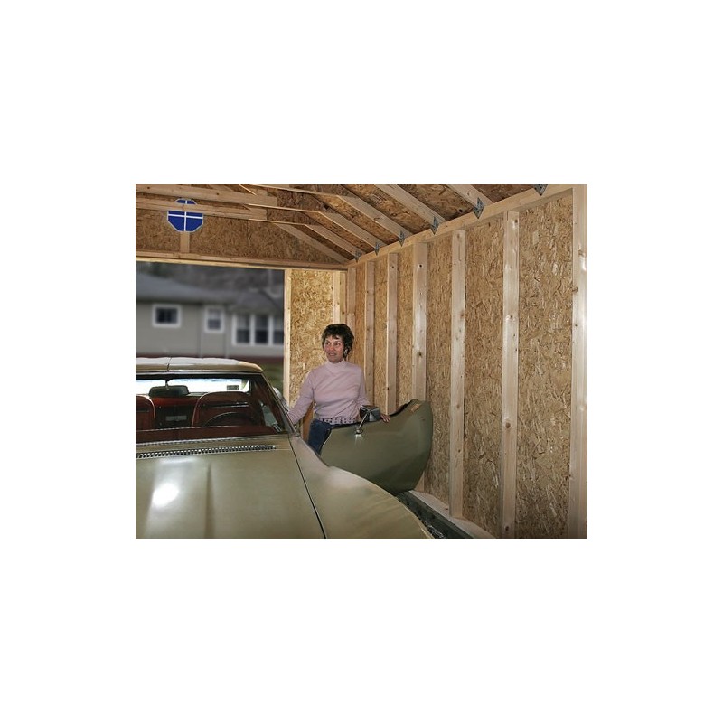 Best Barns Tailored Titan 12x20 Wood Garage Kit w/ Transom Doors - ( TTITTD20 )