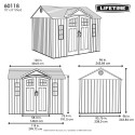 Lifetime 10x8 Side Entry Shed w/ Vertical Siding (60118)