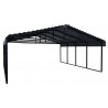 Arrow Steel 20x20x7 DIY Carport Kit - Eggshell (CPH202007) Arrow Steel 20x20x7 DIY Carport Kit - Eggshell (CPH202007)