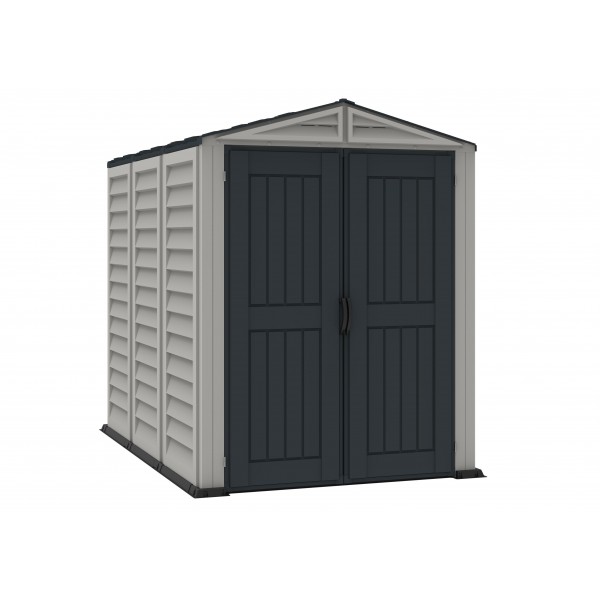 DuraMax 5x8 YardMate Plus Vinyl Storage Shed w/ Floor w 