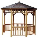 Handy Home 10ft. San Marino Octagonal Gazebo Kit - Showcasing the History of Architecture (19944-8)