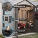 Lifetime 12.5x8 Outdoor Storage Shed (60223)