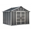 Palram Yukon 11x21 Storage Shed Kit - Gray  (HG9921SGY)