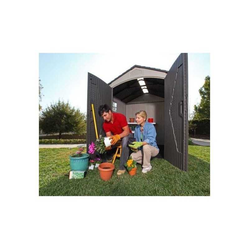 Lifetime 7x7 Storage Shed Kit - 2 Windows (60042)