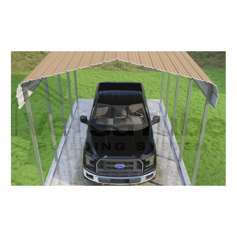 VersaTube 12x20x7 Classic Steel Carport Kit (CM012200070) 