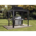 Sojag 6x8 BBQ Messina Grill Gazebo Kit (500-9162875)