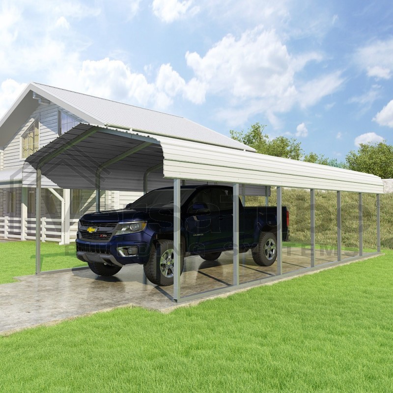 VersaTube 12x29x7 Classic Steel Carport Kit (CM012290070)
