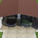 VersaTube 3-Sided 20x20x10 Classic Steel Carport Kit (C3E020200100)