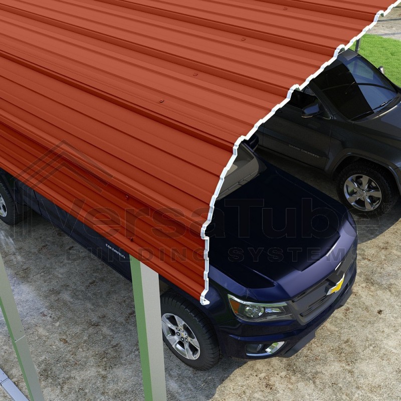 VersaTube 24x20x10 Classic Steel Carport Kit (CM224200100)