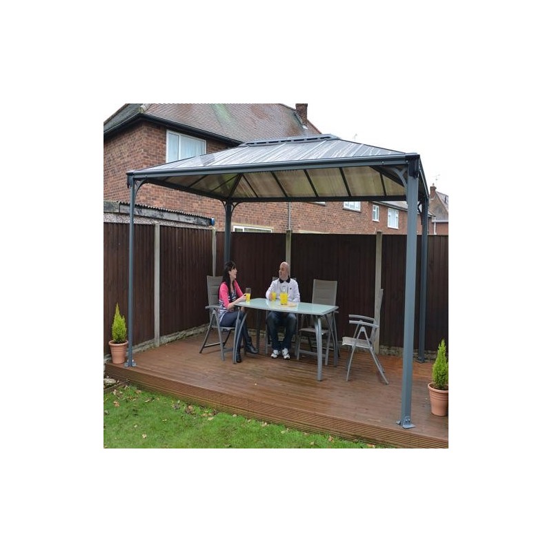 Palram 10x14 Martinique Rectangle Garden Gazebo Kit (HG9170)