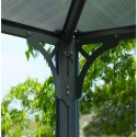 Palram 10x14 Martinique Rectangle Garden Gazebo Kit (HG9170)