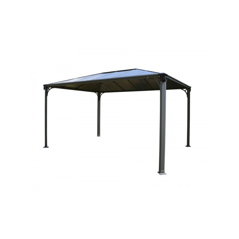 Palram 10x14 Martinique Rectangle Garden Gazebo Kit (HG9170)