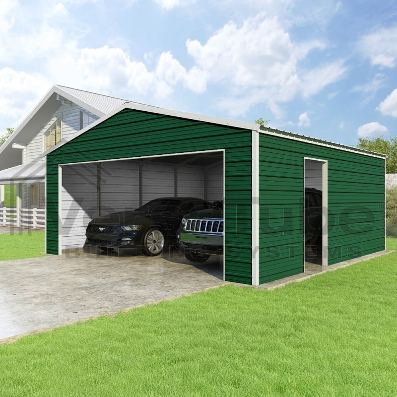 Versatube 20x21x9 Frontier Classic Steel Garage Kit (1082262)