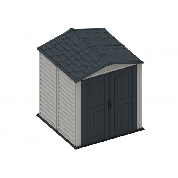 DuraMax 6x6 StoreMate Plus Vinyl Storage Shed w/ Vinyl Floor