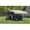 Arrow Steel 20x20x7 DIY Carport Kit - Eggshell (CPH202007) Arrow Steel 20x20x7 DIY Carport Kit - Eggshell (CPH202007)
