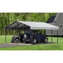 Arrow Steel 20x24x7 DIY Carport Kit - Eggshell (CPH202407)