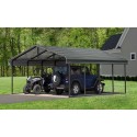 Arrow Steel 20x29x7 DIY Carport Kit - Charcoal (CPHC202907)