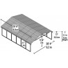 Arrow Steel 20x29x7 DIY Carport Kit - Charcoal (CPHC202907) Arrow Steel 20x29x7 DIY Carport Kit - Charcoal (CPHC202907)