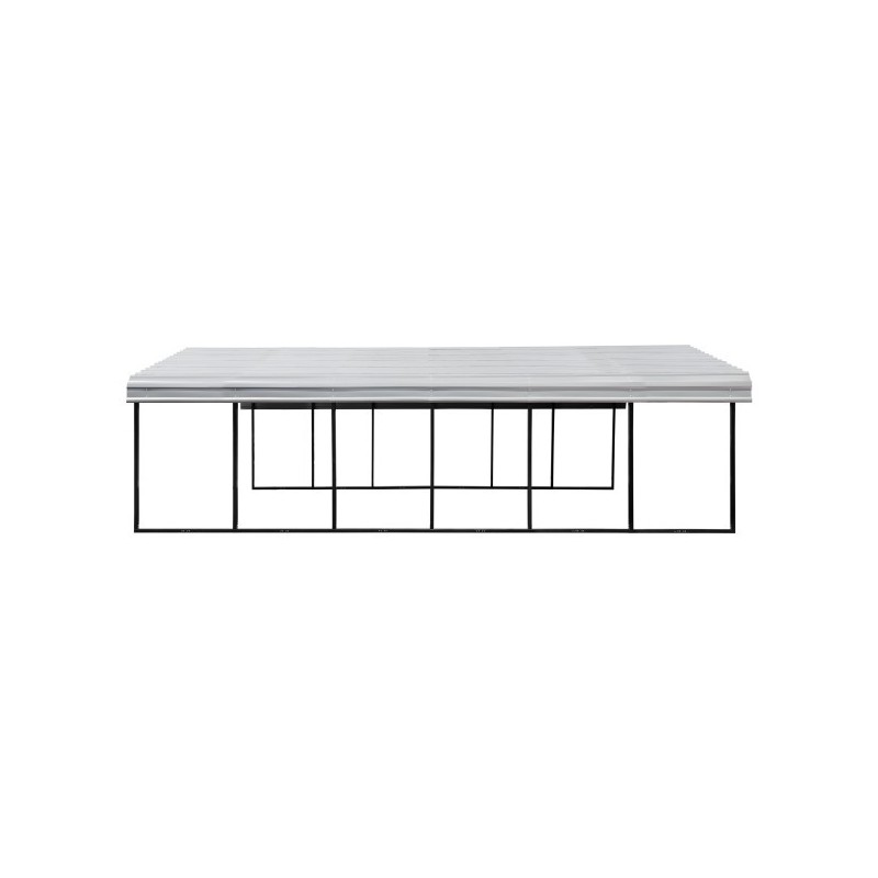 Arrow Steel 20x29x7 DIY Carport Kit - Eggshell (CPH202907)