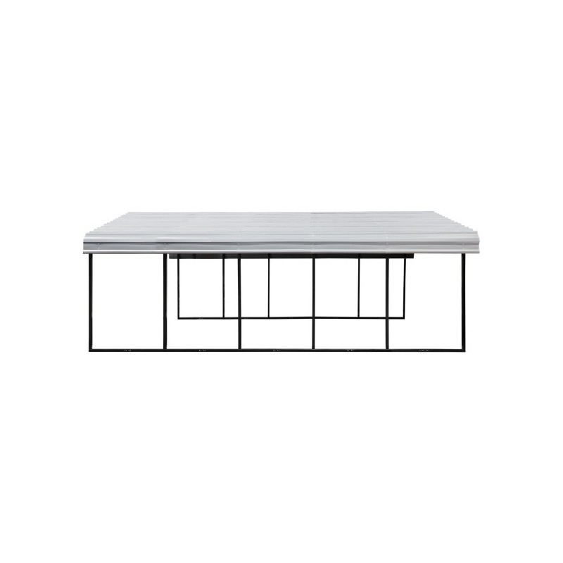 Arrow Steel 20x24x7 DIY Carport Kit - Eggshell (CPH202407)
