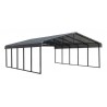 Arrow Steel 20x24x7 DIY Carport Kit - Charcoal (CPHC202407) Arrow Steel 20x24x7 DIY Carport Kit - Charcoal (CPHC202407)