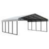 Arrow Steel 20x20x7 DIY Carport Kit - Eggshell (CPH202007) Arrow Steel 20x20x7 DIY Carport Kit - Eggshell (CPH202007)