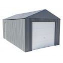 Sojag 12x20 Everest Steel Storage Garage Kit - Charcoal (GRC1220)