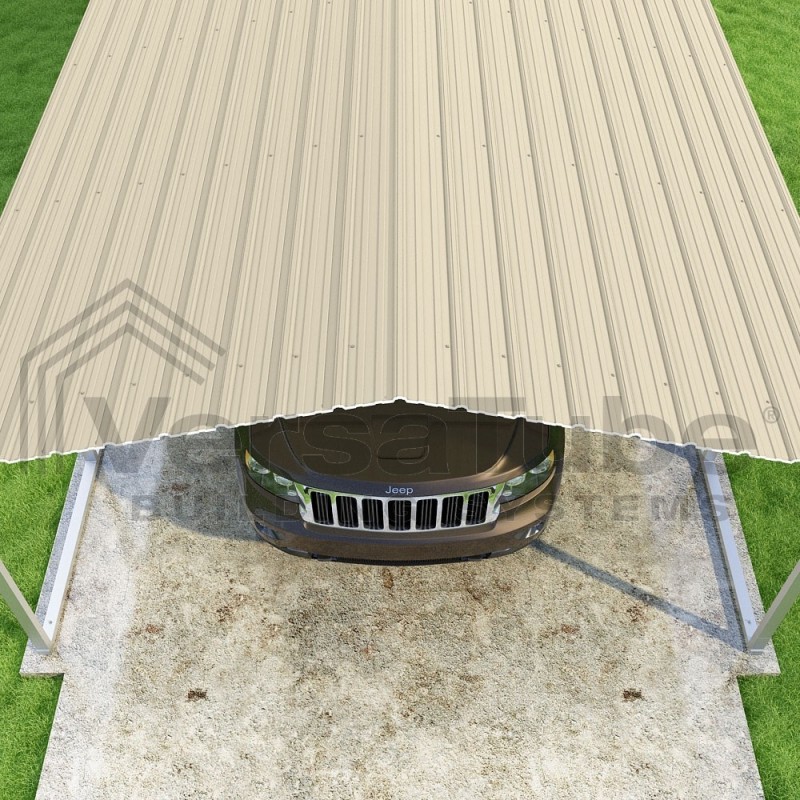 VersaTube 14x29x7 Steel Trusses & Panels Carport Kit (CM014290070)