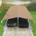 VersaTube 18x29x7 Steel Trusses & Panels Carport Kit (CM018290070)