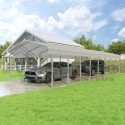 VersaTube 14x38x7 Steel Trusses & Panels Carport Kit (CM014380070)