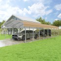 VersaTube 14x38x7 Steel Trusses & Panels Carport Kit (CM014380070)