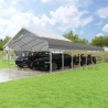 VersaTube 18x38x7 Steel Trusses & Panels Carport Kit (CM018380070) VersaTube 18x38x7 Steel Trusses & Panels Carport Kit (CM018380070)