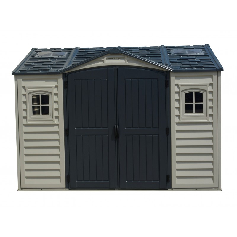 DuraMax 10x8 Apex Pro Storage Shed Kit w/ Double Doors (40116)