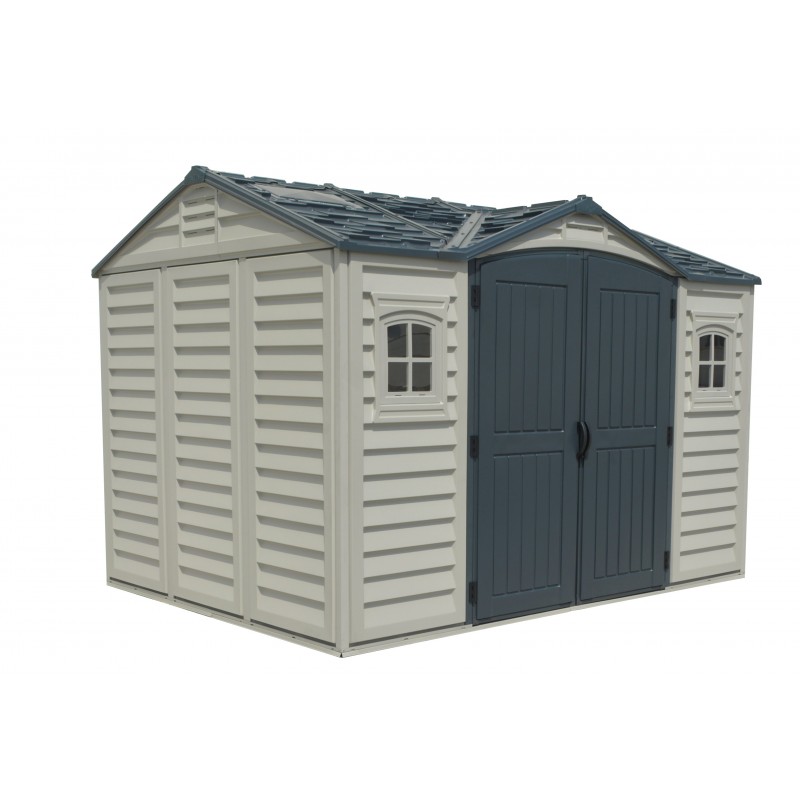 DuraMax 10x8 Apex Pro Storage Shed Kit w/ Double Doors (40116)