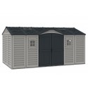 DuraMax 15x8 Apex Pro Storage Shed Kit w/ Double Doors (40216)