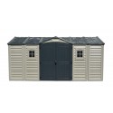 DuraMax 15x8 Apex Pro Storage Shed Kit w/ Double Doors (40216)