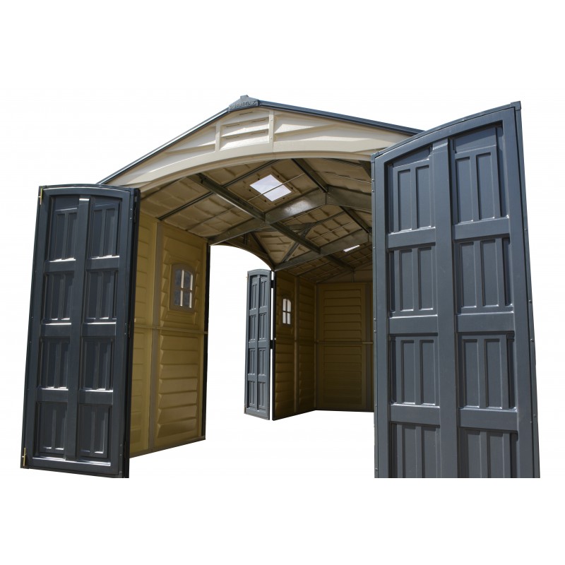 DuraMax 15x8 Apex Pro Storage Shed Kit w/ Double Doors (40216)