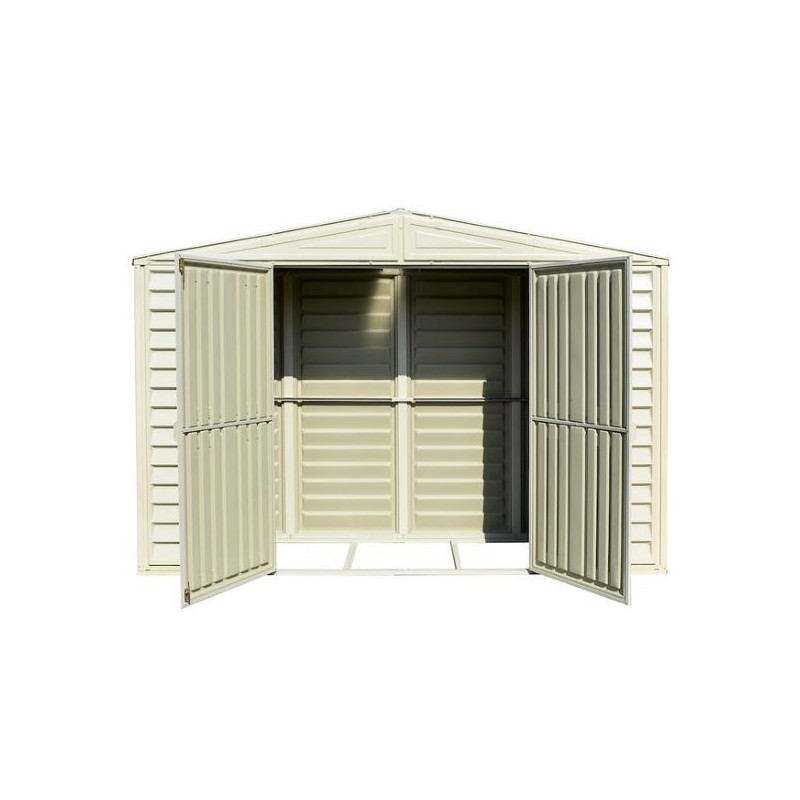 DuraMax 10.5'x5' Woodbridge Vinyl Shed w/ Foundation (00283)