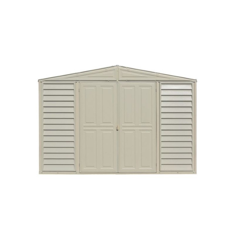 DuraMax 10.5'x5' Woodbridge Vinyl Shed w/ Foundation (00283)