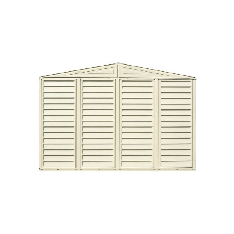 DuraMax 10.5'x5' Woodbridge Vinyl Shed w/ Foundation (00283)