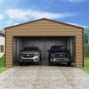 Versatube 20x20x10 Frontier Steel Garage Kit (FBM2202010516)